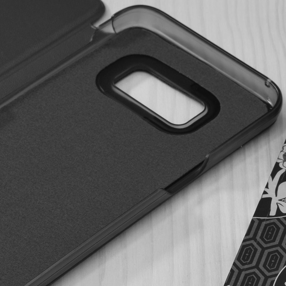 Husa de protectie Techsuit eFold Series compatibil cu Samsung Galaxy S8 Plus, Negru
