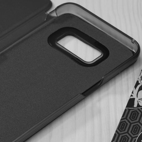 Husa de protectie Techsuit eFold Series compatibil cu Samsung Galaxy S8 Plus, Negru