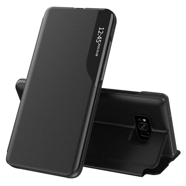 Husa de protectie Techsuit eFold Series compatibil cu Samsung Galaxy S8, Negru