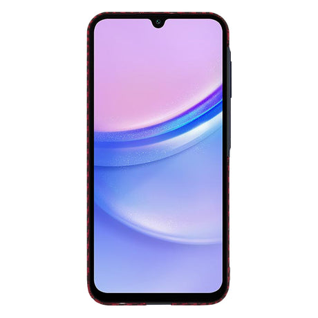 Husa de protectie Techsuit Carbonite FiberShell compatibil cu Samsung Galaxy A15 4G / A15 5G, Rosu