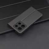 Husa de protectie Techsuit Magskin Book compatibil cu Xiaomi Redmi Note 13 5G, Negru