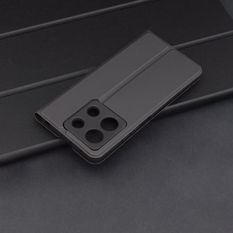 Husa de protectie Techsuit Magskin Book compatibil cu Xiaomi Redmi Note 13 5G, Negru