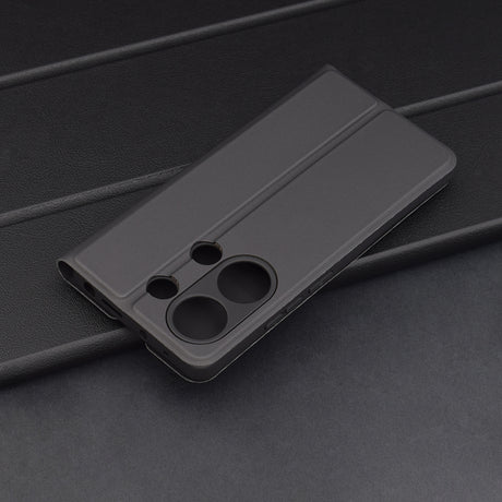 Husa de protectie Techsuit Magskin Book compatibil cu Xiaomi Redmi Note 13 Pro 4G / Poco M6 Pro 4G, Negru