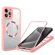 Folie de protectie Techsuit ColorVerse 360 MagSafe Series + compatibil cu iPhone 15 Pro, Roz