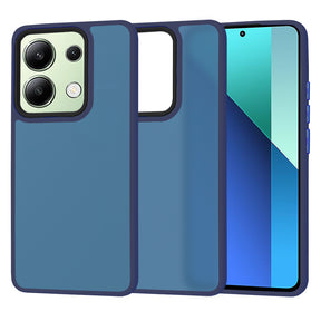Husa de protectie Techsuit HaloFrost Series compatibil cu Xiaomi Redmi Note 13 4G, Albastru Inchis