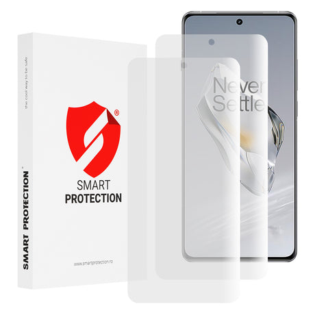 Folie de protectie Smart Protection Premium Classic (set de 2) compatibil cu OnePlus 12, Transparent