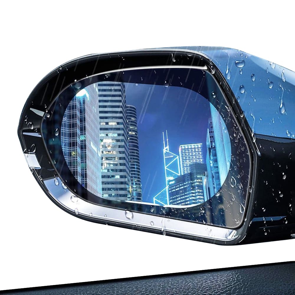 Gadget Techsuit Rainproof Film (set de 2), for Car Rear-View Mirror, 95 x 135mm, Transparent