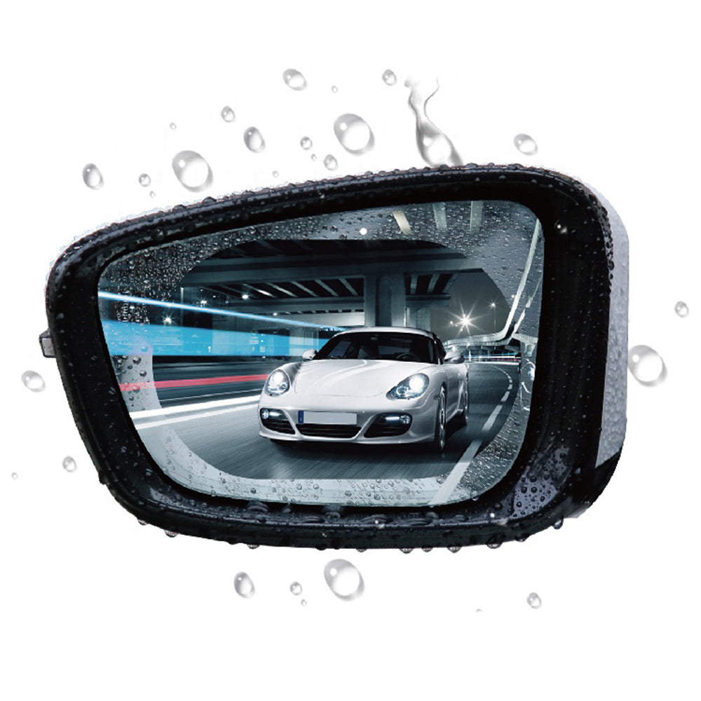 Gadget Techsuit Rainproof Film (set de 2), for Car Rear-View Mirror, 95 x 135mm, Transparent