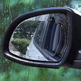 Gadget Techsuit Rainproof Film (set de 2), for Car Rear-View Mirror, 95 x 135mm, Transparent