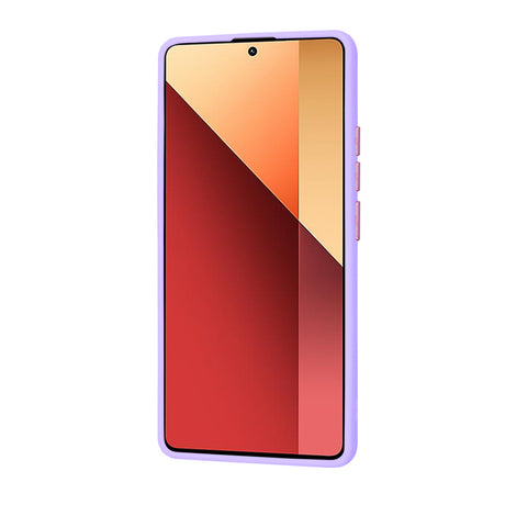 Husa de protectie Techsuit HaloFrost Series compatibil cu Xiaomi Redmi Note 13 Pro 4G / Poco M6 Pro 4G, Mov Deschis
