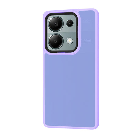 Husa de protectie Techsuit HaloFrost Series compatibil cu Xiaomi Redmi Note 13 Pro 4G / Poco M6 Pro 4G, Mov Deschis
