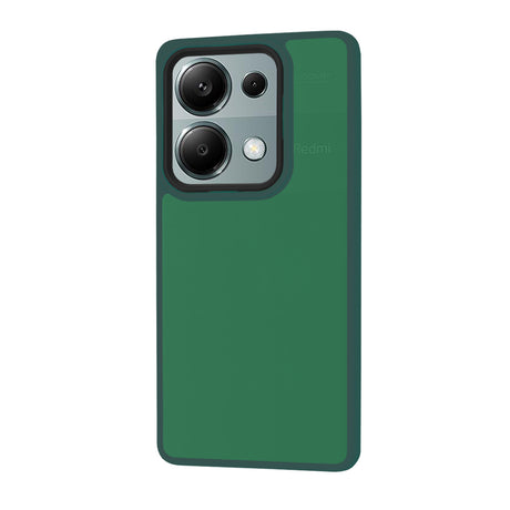 Husa de protectie Techsuit HaloFrost Series compatibil cu Xiaomi Redmi Note 13 Pro 4G / Poco M6 Pro 4G, Bleumarin Green