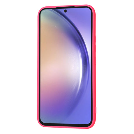 Husa de protectie Techsuit SoftFlex compatibil cu Samsung Galaxy A54, Roz Intens