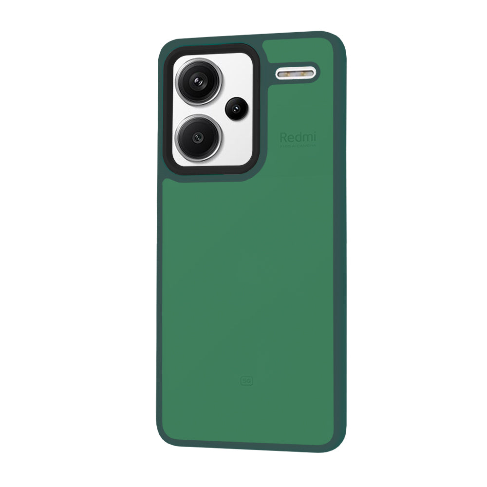Husa de protectie Techsuit HaloFrost Series compatibil cu Xiaomi Redmi Note 13 Pro+ 5G, Bleumarin Green