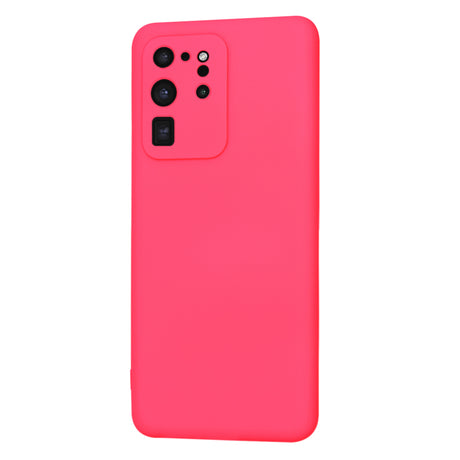 Husa de protectie Techsuit SoftFlex compatibil cu Samsung Galaxy S20 Ultra 4G / S20 Ultra 5G, Roz Intens
