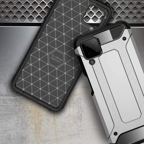 Husa de protectie Techsuit Hybrid Armor compatibil cu Samsung Galaxy A12 / A12 Nacho, Negru