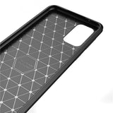 Husa de protectie Techsuit Carbon Silicone compatibil cu Samsung Galaxy A52 4G / A52 5G / A52s 5G, Negru
