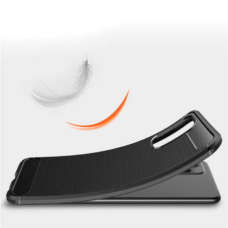 Husa de protectie Techsuit Carbon Silicone compatibil cu Samsung Galaxy A52 4G / A52 5G / A52s 5G, Negru