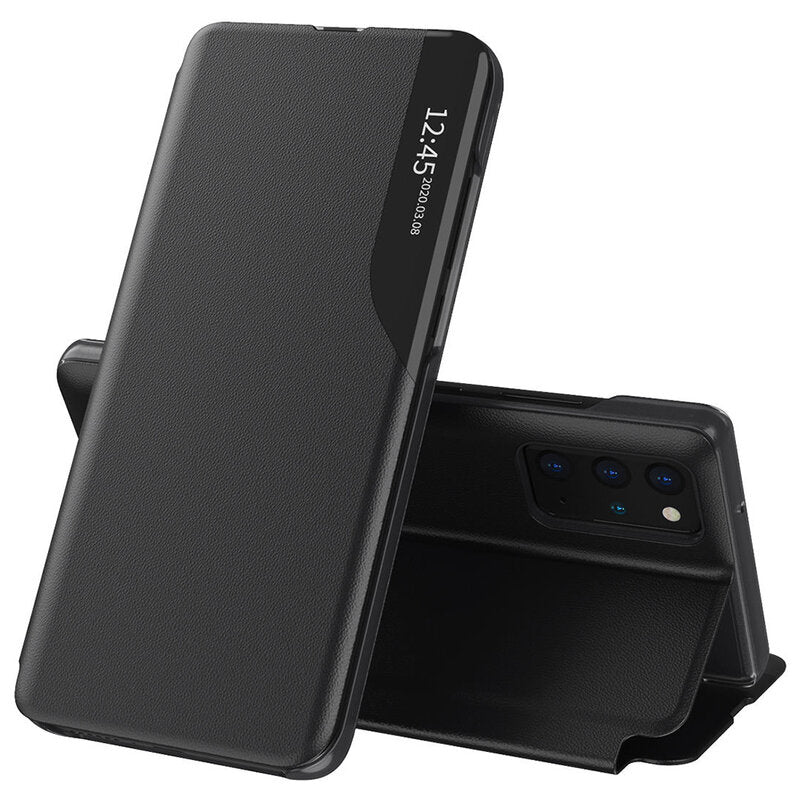 Husa de protectie Techsuit eFold Series compatibil cu Samsung Galaxy S20 Plus 4G / S20 Plus 5G, Negru