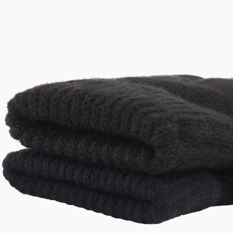 iWarm Touchscreen Gloves (ST0005), Double Layer and Velvet/Acrylic, Size 21cm, Negru