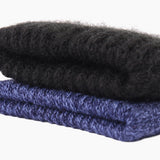 iWarm Touchscreen Gloves (ST0018), Premium Wool, with Non-slip Details, Size 23cm, Albastru
