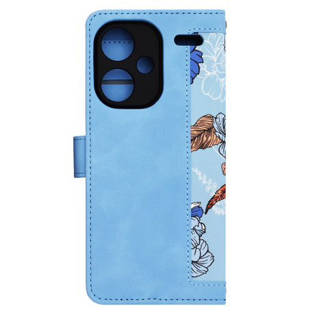Husa de protectie Techsuit FlipCraft compatibil cu Xiaomi Redmi Note 13 Pro+ 5G, Vibrant Blue