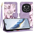 Husa de protectie Techsuit FlipCraft compatibil cu Honor Magic6 Pro, Mysterious Purple