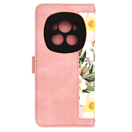 Husa de protectie Techsuit FlipCraft compatibil cu Honor Magic6 Pro, Sweetheart Pink