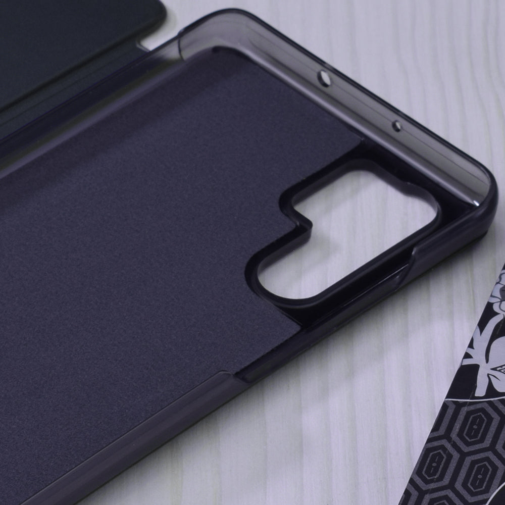 Husa de protectie Techsuit eFold Series compatibil cu Huawei P30 Pro / P30 Pro New Edition, Albastru Inchis