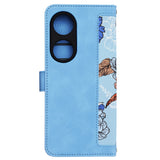 Husa de protectie Techsuit FlipCraft compatibil cu Honor X7b / X7b 5G / 90 SMART, Vibrant Blue