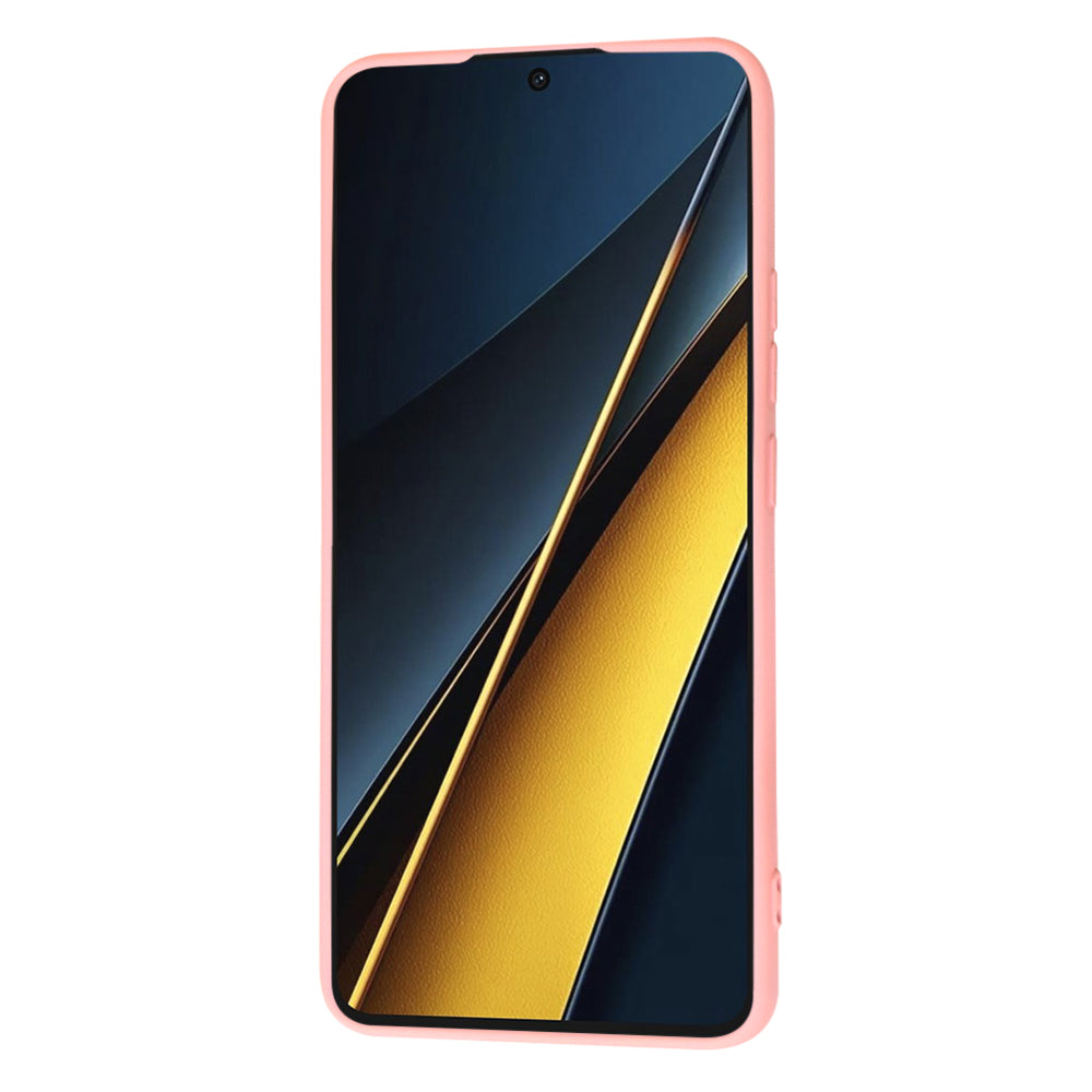 Husa de protectie Techsuit SoftFlex compatibil cu Xiaomi Poco X6 Pro, Chalk Pink