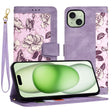 Husa de protectie Techsuit FlipCraft compatibil cu iPhone 15 Plus, Mysterious Purple