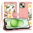 Husa de protectie Techsuit FlipCraft compatibil cu iPhone 15 Plus, Sweetheart Pink