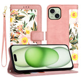 Husa de protectie Techsuit FlipCraft compatibil cu iPhone 15 Plus, Sweetheart Pink