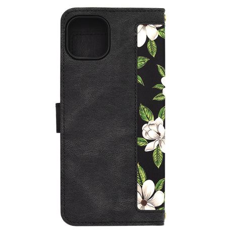 Husa de protectie Techsuit FlipCraft compatibil cu iPhone 15 Plus, Flowers of the Dawn
