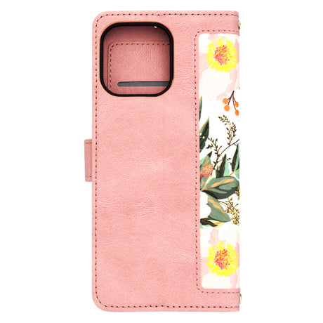 Husa de protectie Techsuit FlipCraft compatibil cu iPhone 15 Pro Max, Sweetheart Pink
