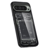 Husa de protectie Spigen Ultra Hybrid Zero One (ACS07722) compatibil cu Google Pixel 9 Pro XL, Negru Mat