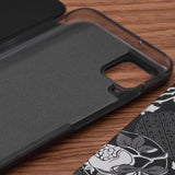 Husa de protectie Techsuit eFold Series compatibil cu Huawei P40 lite, Negru