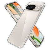 Spigen Husa de protectie Spigen Ultra Hybrid (ACS07687) compatibil cu Google Pixel 9 / 9 Pro, Transparent – imagine 2