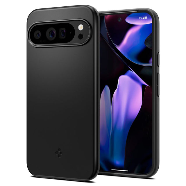 Husa de protectie Spigen Thin Fit (ACS07731) compatibil cu Google Pixel 9 Pro XL, Negru
