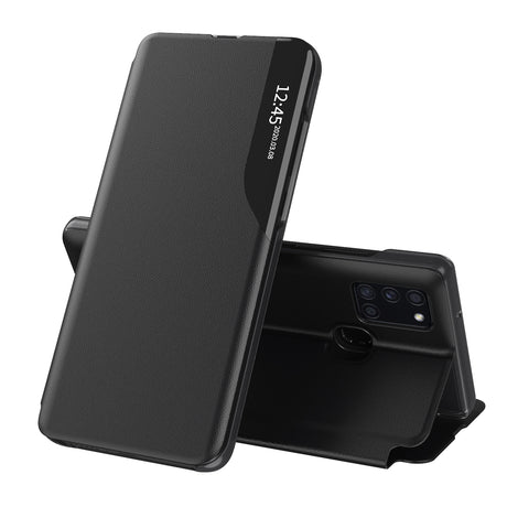 Husa de protectie Techsuit eFold Series compatibil cu Samsung Galaxy A21s, Negru