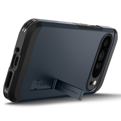 Husa de protectie Spigen Tough Armor (ACS07727) compatibil cu Google Pixel 9 Pro XL, Metal Slate