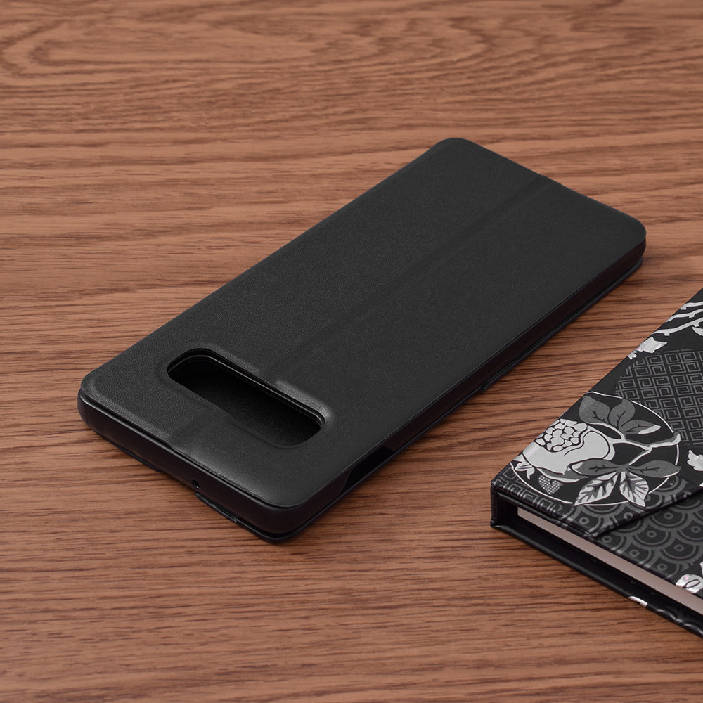 Husa de protectie Techsuit eFold Series compatibil cu Samsung Galaxy S10 Plus, Negru