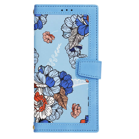Husa de protectie Techsuit FlipCraft compatibil cu Samsung Galaxy S22 Ultra 5G, Vibrant Blue