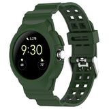 Curea smartwatch Techsuit Watchband (W065) compatibil cu Google Pixel Watch / Watch 2 / Watch 3 / Watch 4 41mm, Verde