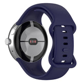 Curea smartwatch Techsuit Watchband (W031) compatibil cu Google Pixel Watch / Watch 2 / Watch 3 / Watch 4 41mm, Bleumarin