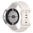 Curea smartwatch Techsuit Watchband (W031) compatibil cu Google Pixel Watch 3 45mm, Crem Y White