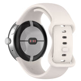 Curea smartwatch Techsuit Watchband (W031) compatibil cu Google Pixel Watch 3 45mm, Crem Y White
