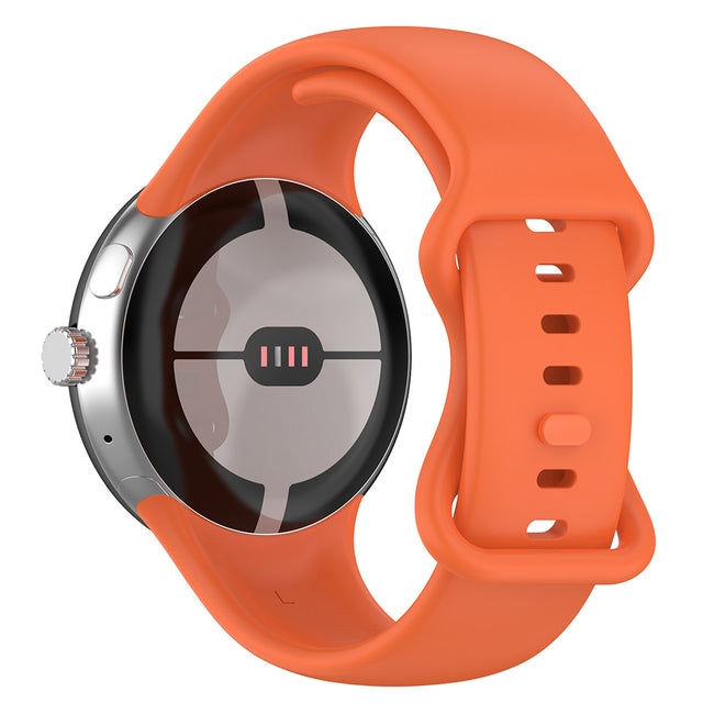 Curea smartwatch Techsuit Watchband (W031) compatibil cu Google Pixel Watch / Watch 2 / Watch 3 / Watch 4 41mm, Portocaliu