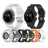 Curea smartwatch Techsuit Watchband (W065) compatibil cu Google Pixel Watch / Watch 2 / Watch 3 / Watch 4 41mm, Portocaliu